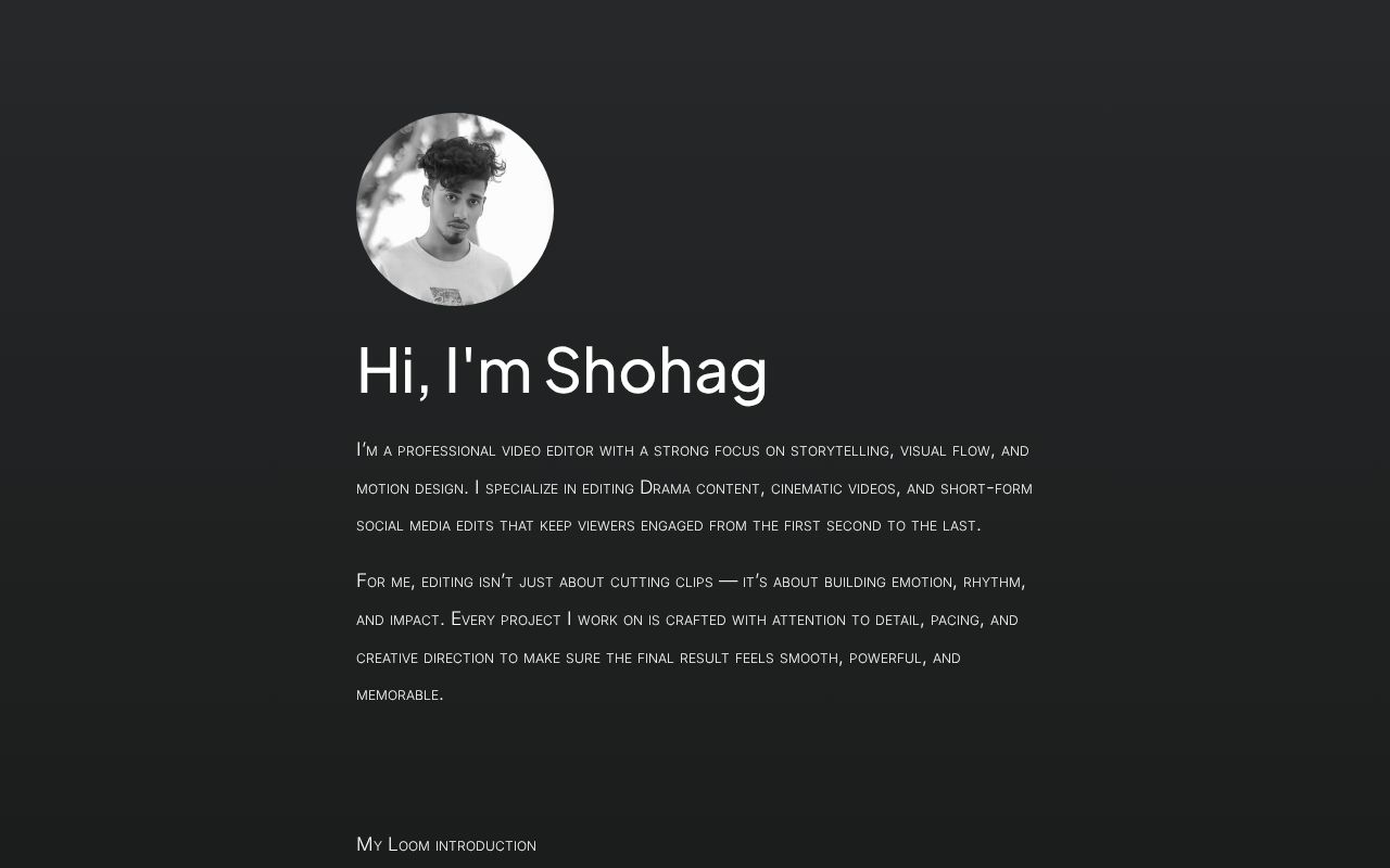 Carrd profile picture for @shohag